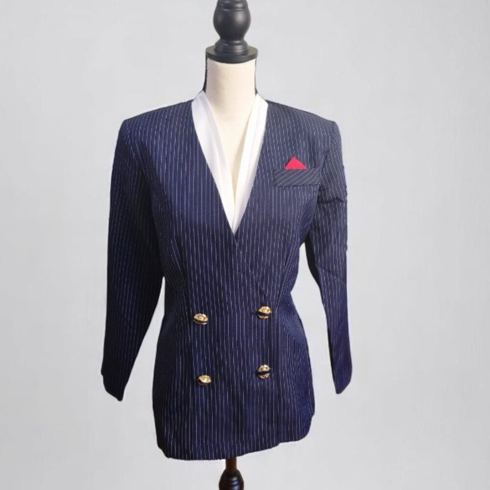 Vintage Stripe Blazer